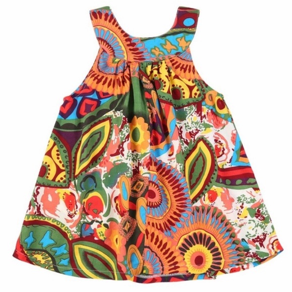 Other - PAISLEY PRINTED SUNDRESS SIZE 2T